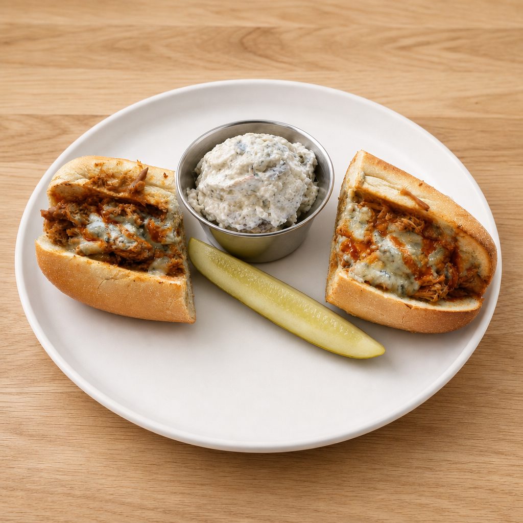 Buffalo Chicken Cheesesteak.